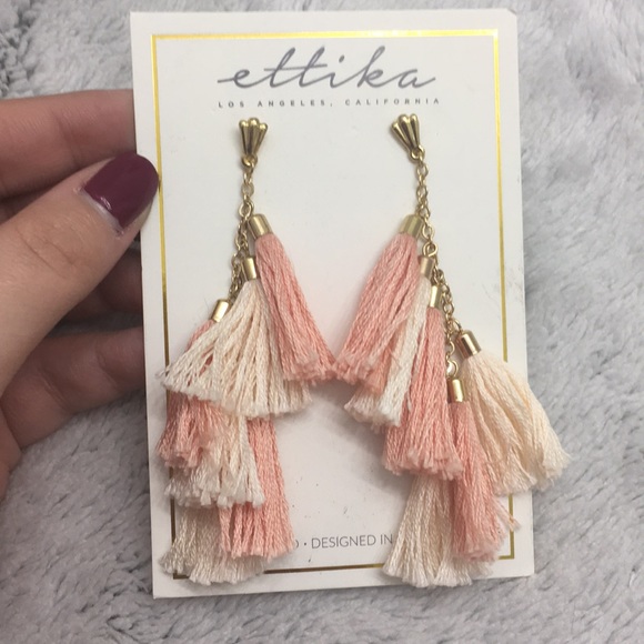🎉HP🎉❤️ Ettika Daydreamer tassel earrings - Picture 3 of 8